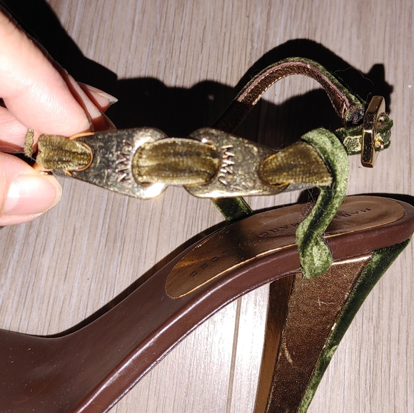 Marc by Marc Jacobs Velvet Leather Heels - Picture 9 of 16